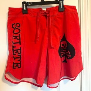 Red Soflife shorts